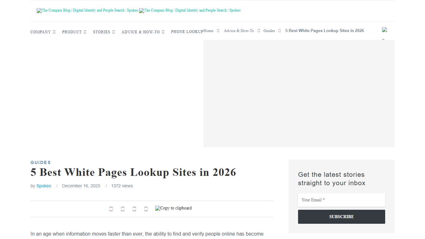5 Best White Pages Lookup Sites in 2026 | Spokeo